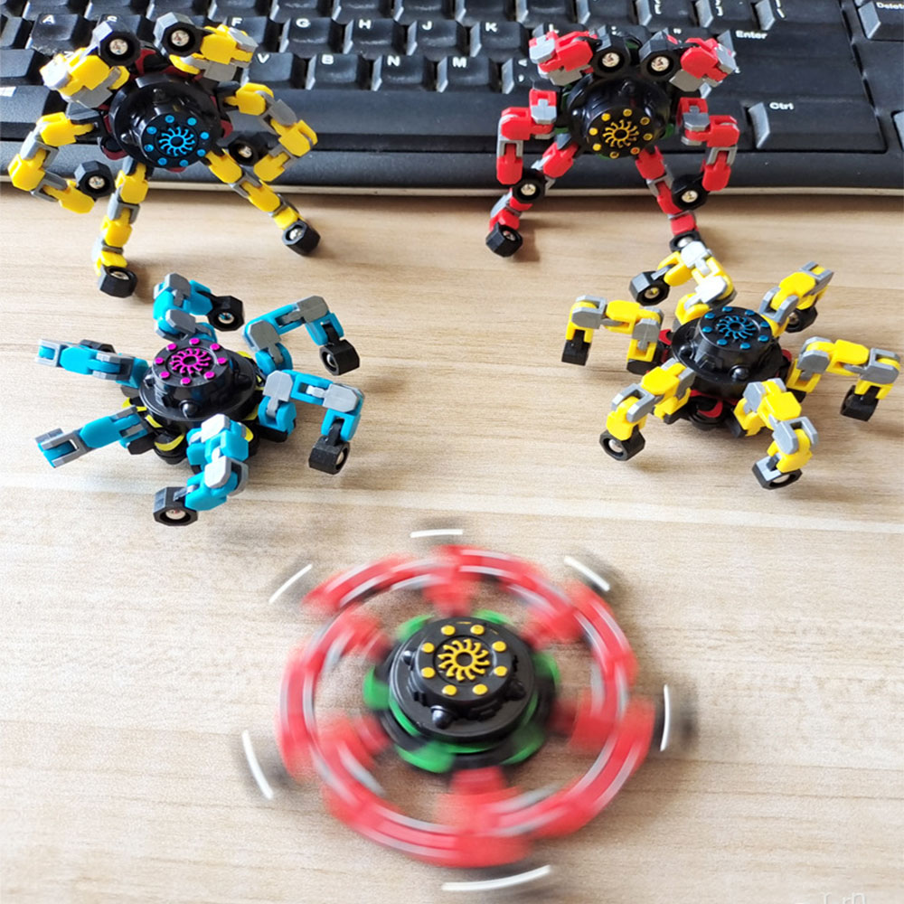 Fidget Spinner Bearing - Zdeformowany Fidget Spinner zabawki łańcuchowe dla
