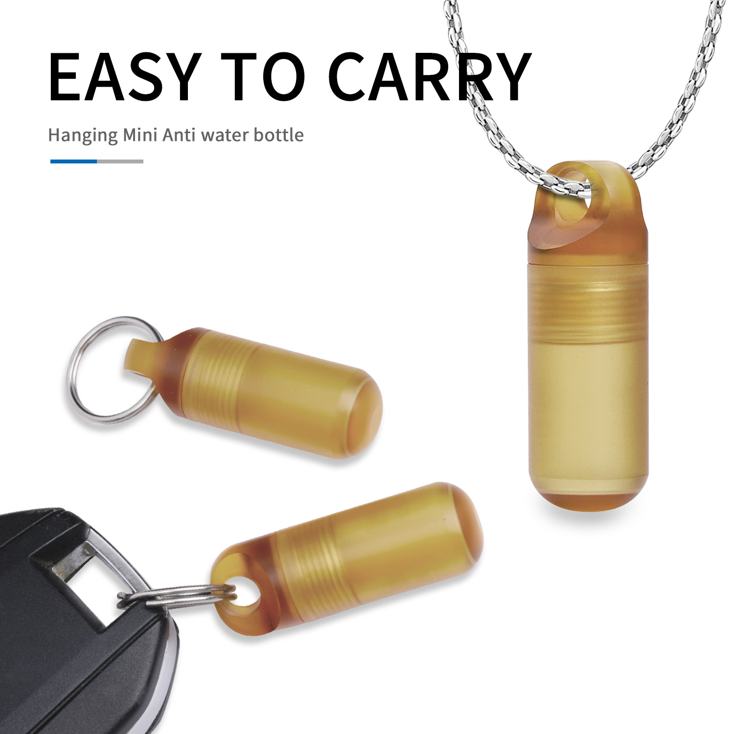 Edc Pill Carry - Mini przenośne pudełko na pigułki Wodoodporna