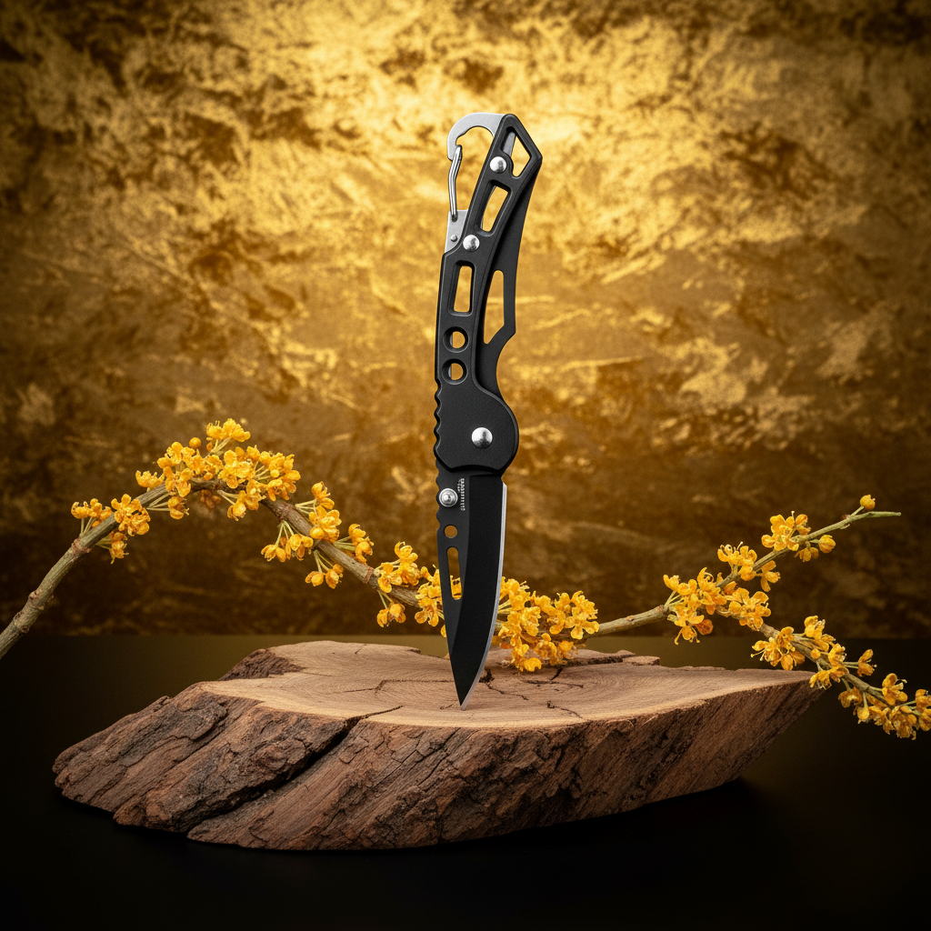 Edc Carry Pocket Knife - Składany nóż kieszonkowy ze stali nierdzewnej,