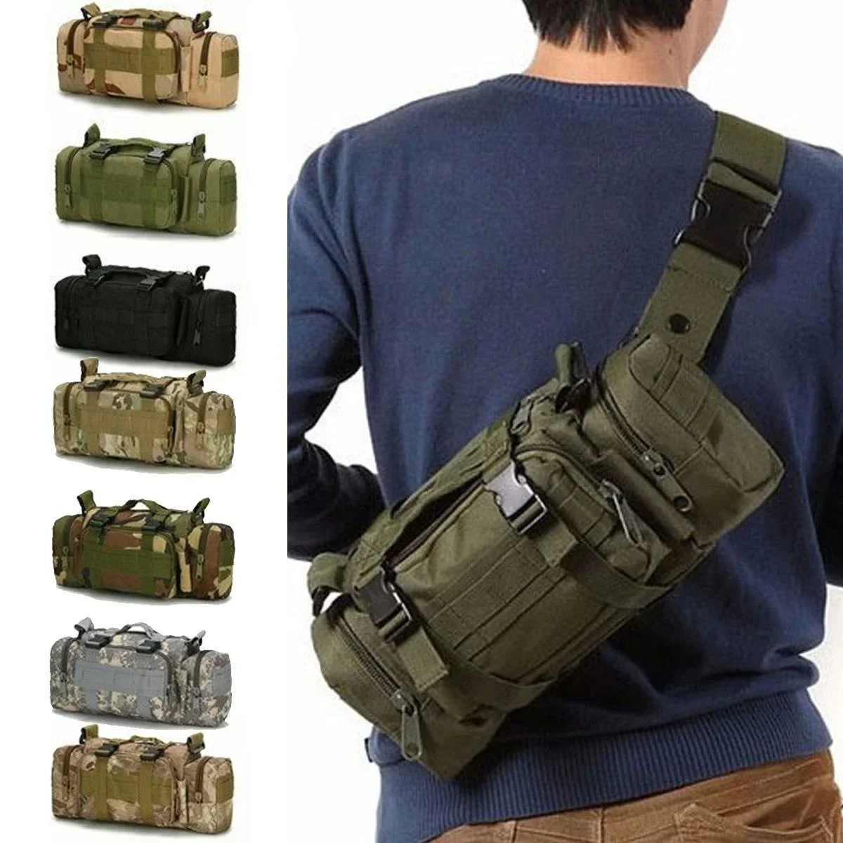 Edc Carry Fanny Pack - Torba na ramię typu duffel, nerka