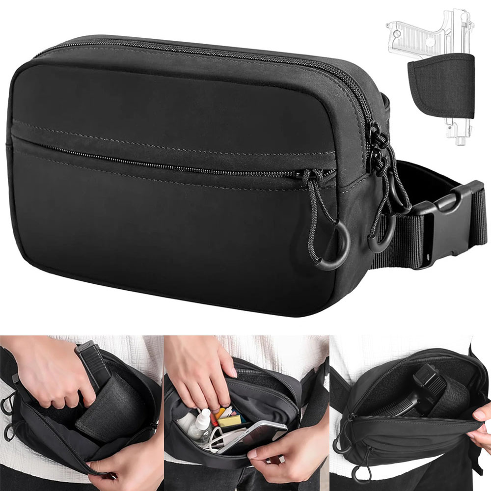 Edc Carry Fanny Pack - Uniwersalna torba na pistolet do noszenia