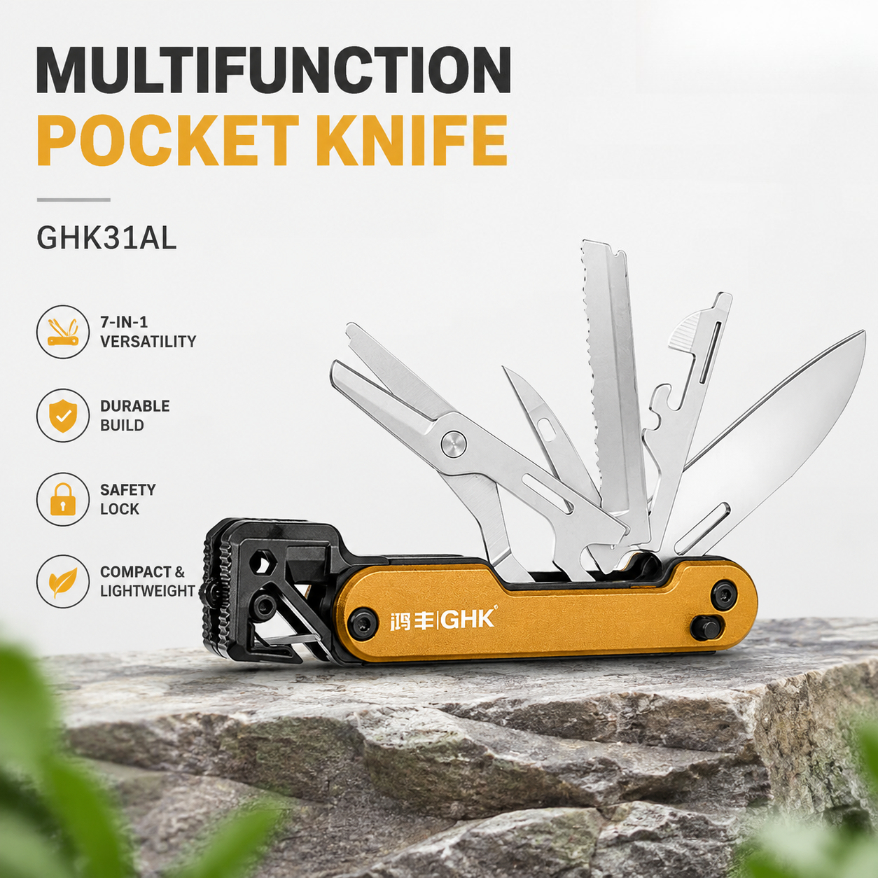 Edc Carry Pocket Knife - Przenośny składany nóż kieszonkowy EDC z