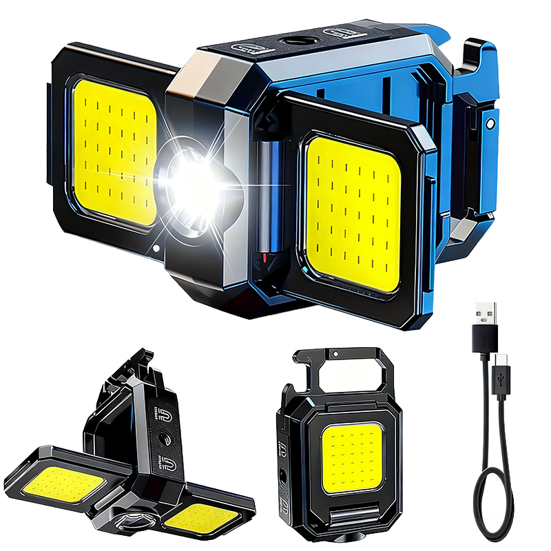 Keychain Flashlight - Mini Latarka Brelokowa COB Światło Robocze