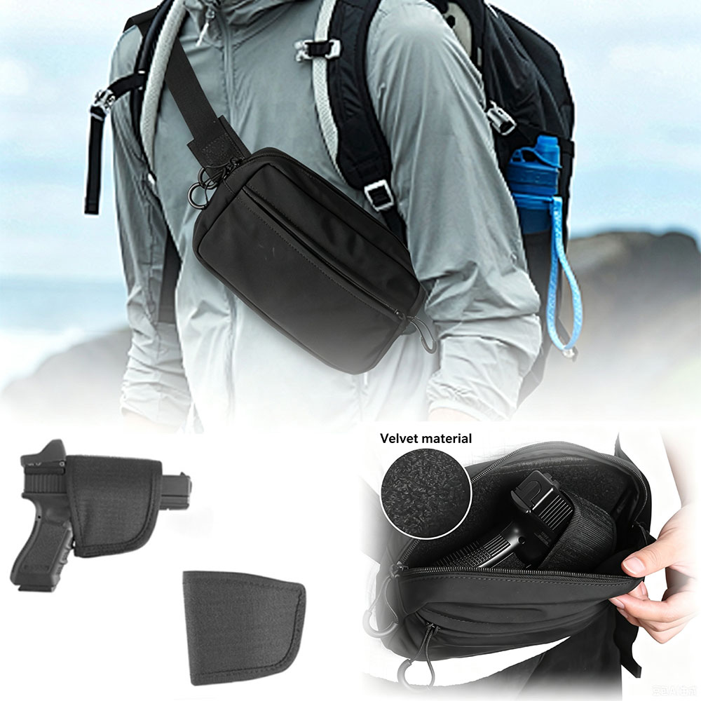 Edc Carry Fanny Pack - Taktyczna torba biodrowa do ukrytego noszenia