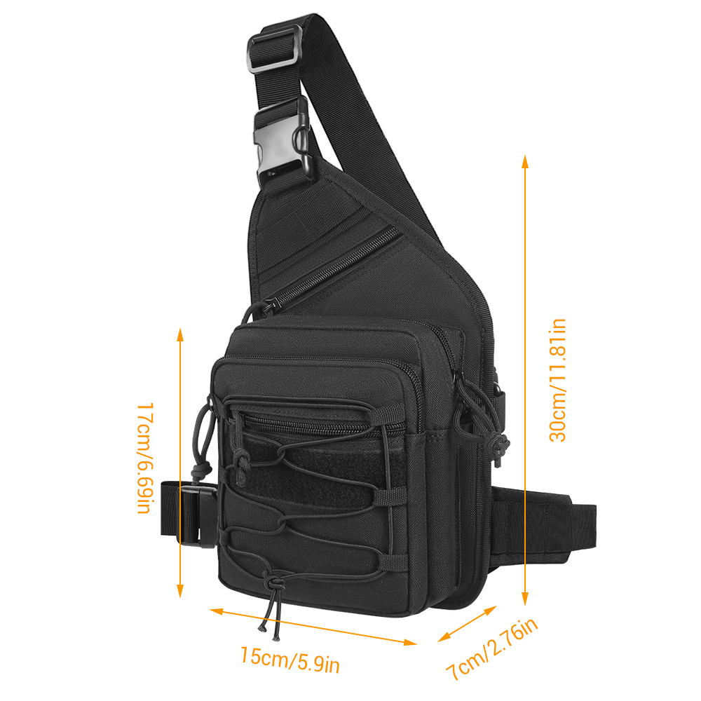 Edc Concealed Carry Sling Bag - Torba do ukrytego noszenia, taktyczna torba
