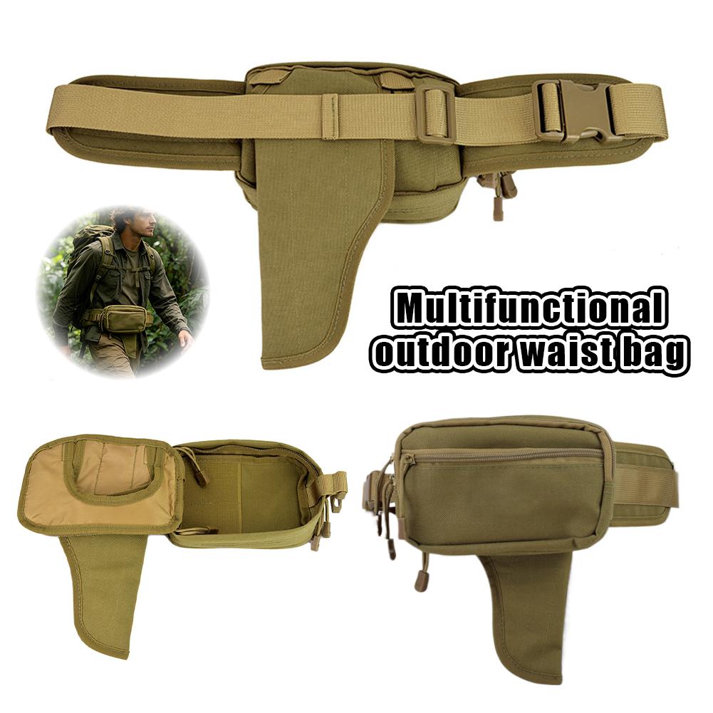 Edc Carry Fanny Pack - Antykradzieżowa, ukryta saszetka biodrowa, codzienna torba