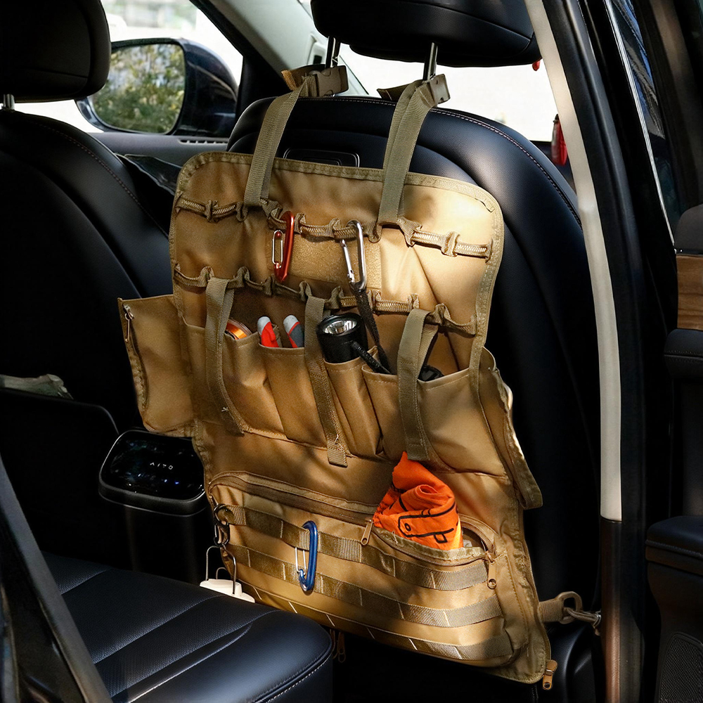 Edc Car Carry - Organizer taktyczny MOLLE na oparcie fotela,