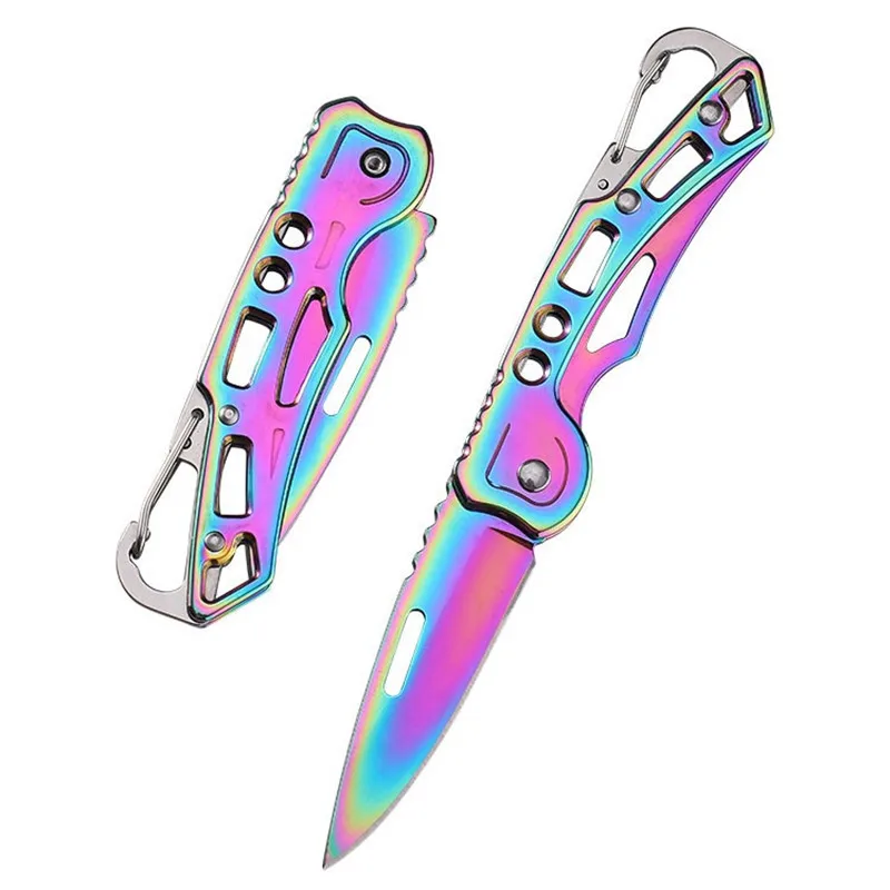 Edc Carry Pocket Knife - Nóż składany ze stali nierdzewnej, antypoślizgowy,