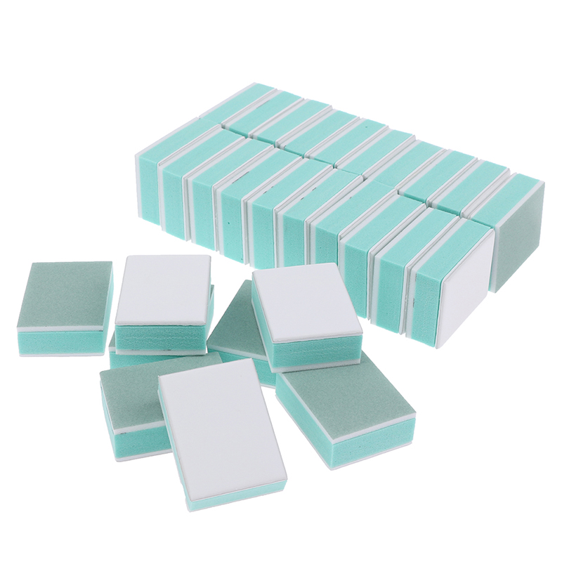 Nail File Titanium - 50 sztuk/partia Mini blok buforowy do