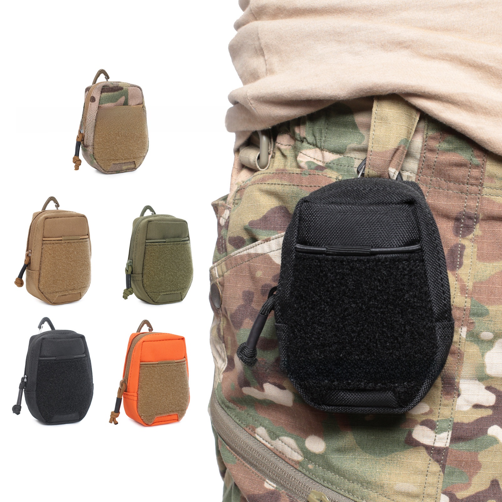 Edc Carry Pocket - Taktyczna saszetka EDC Molle na telefon,