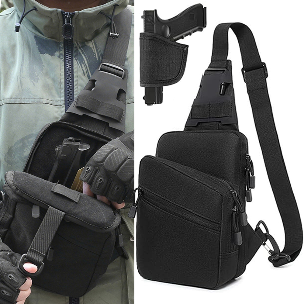Edc Concealed Carry Sling Bag - Taktyczna torba na pistolet do ukrytego