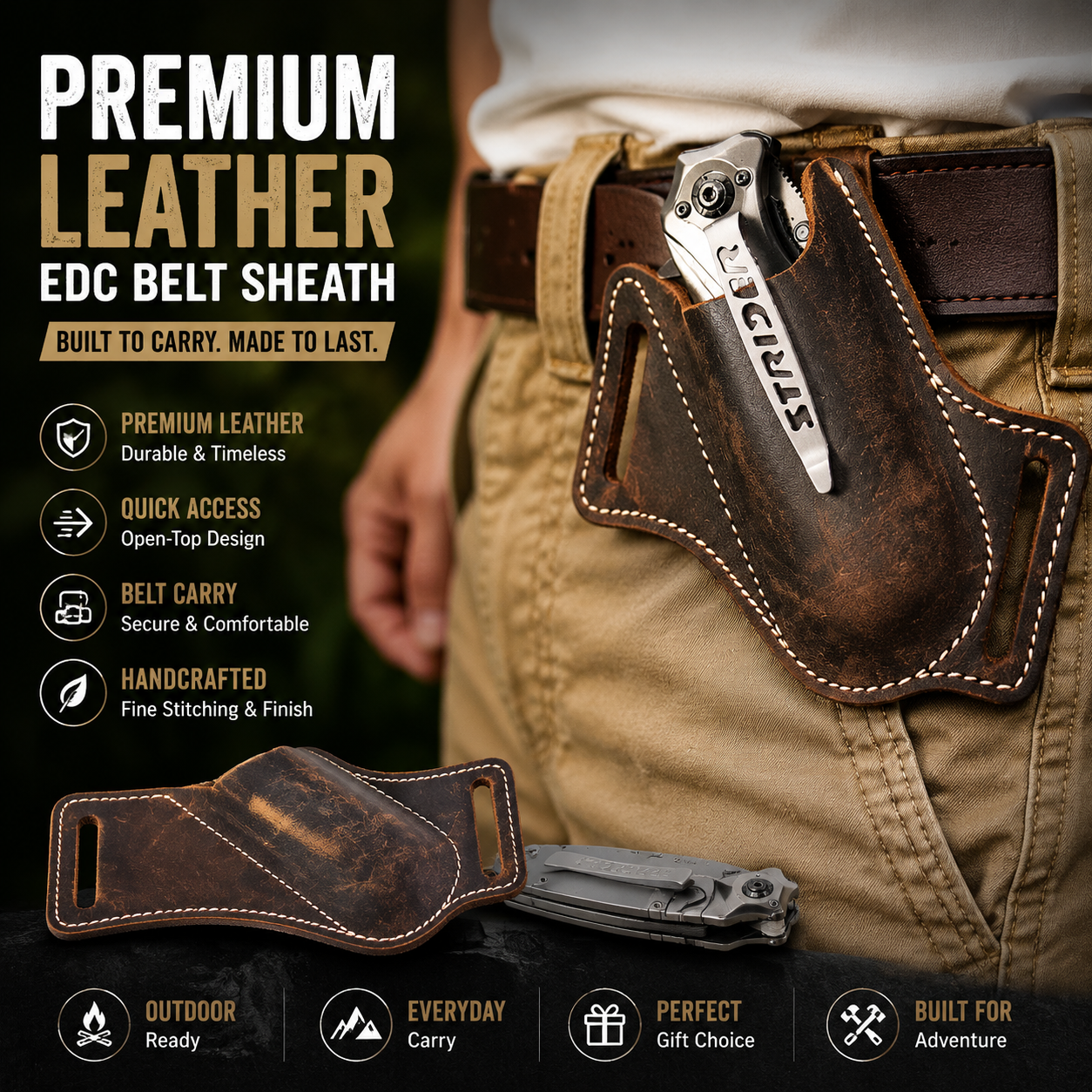 Edc Carry Pocket Pouch - Torba EDC na narzędzia survivalowe, taktyczna
