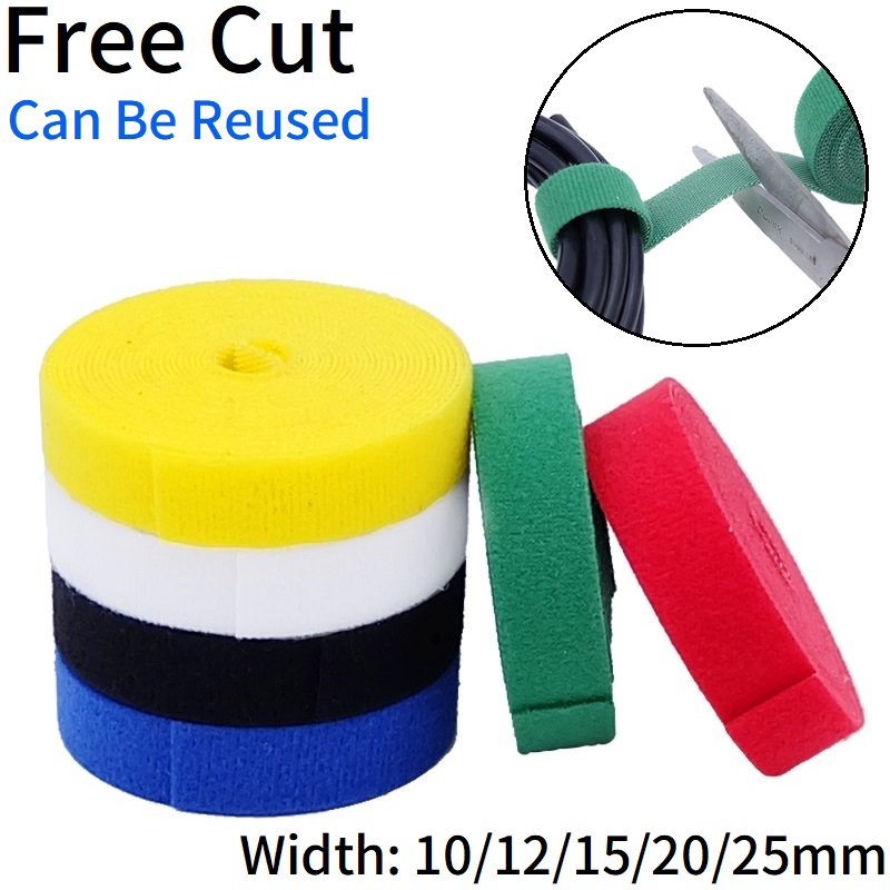 Gear Tie Reusable - Opaski kablowe 2/10M wiązka pętli wielokrotnego