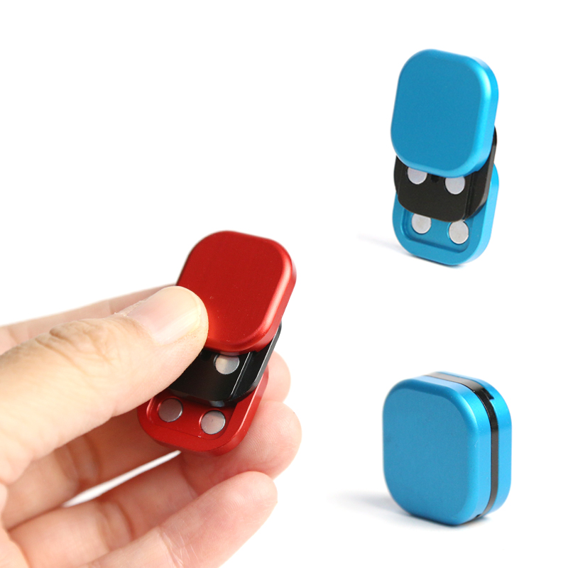 Fidget Spinner Bearing - Aluminiowy mini 3-warstwowy suwak dotykowy Metal