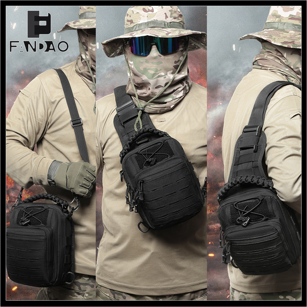 Edc Concealed Carry Sling Bag - Torba taktyczna na ramię, wielofunkcyjna, do