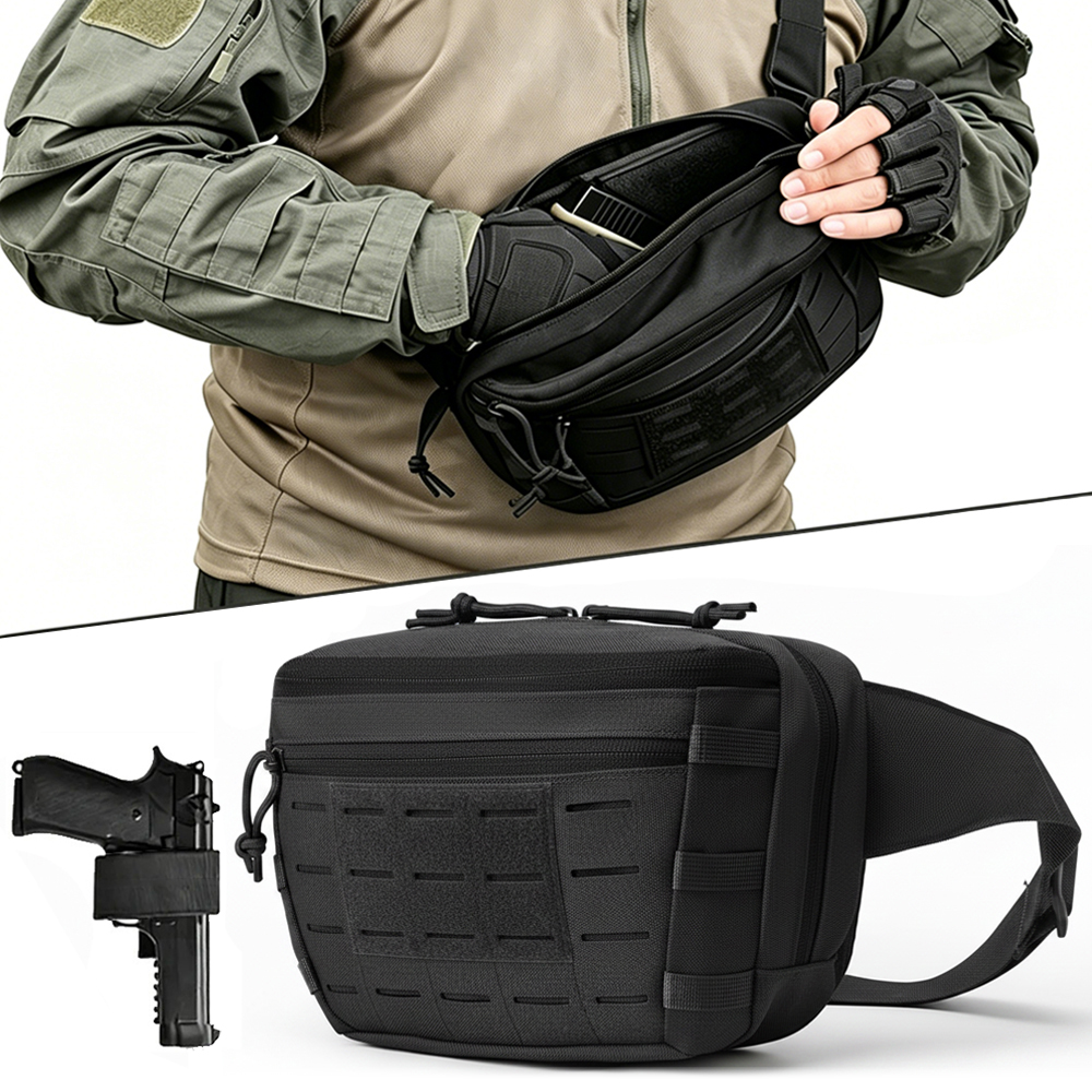 Edc Concealed Carry Sling Bag - Taktyczna torba na pistolet do ukrytego