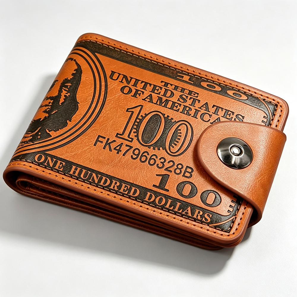 Money Clip Magnetic - Nowe Proste Krótkie Portfele Męskie Etui