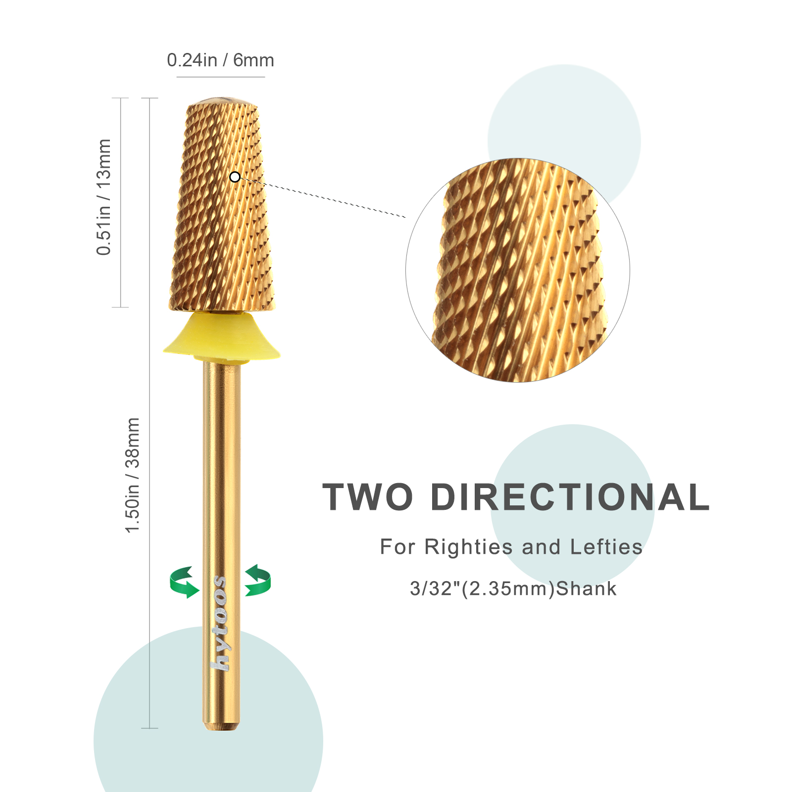 HYTOOS XF tytanowe bezpieczne  – Nail File Titanium recenzja i cena