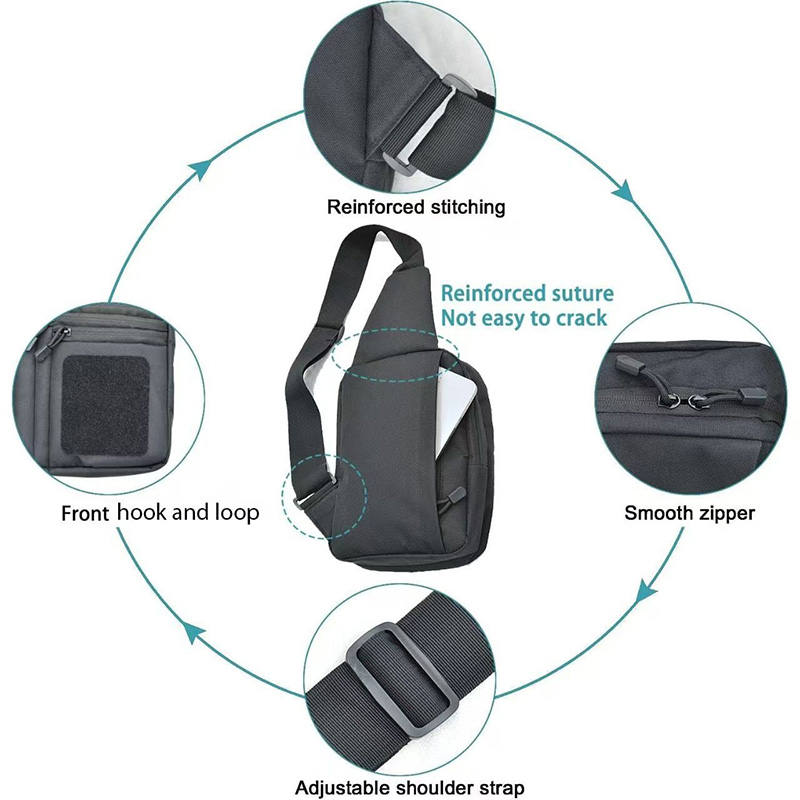 Taktyczna torba na pistolet, k – Edc Concealed Carry Sling Bag recenzja i cena