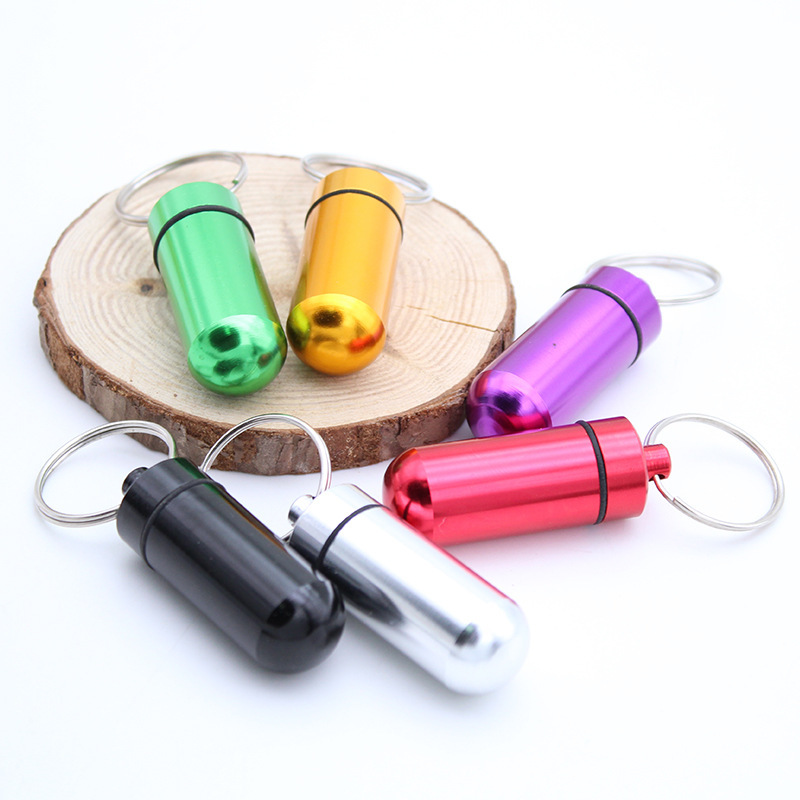1/5 SZT. Aluminiowa Mini Pudeł – Edc Pill Carry recenzja i cena