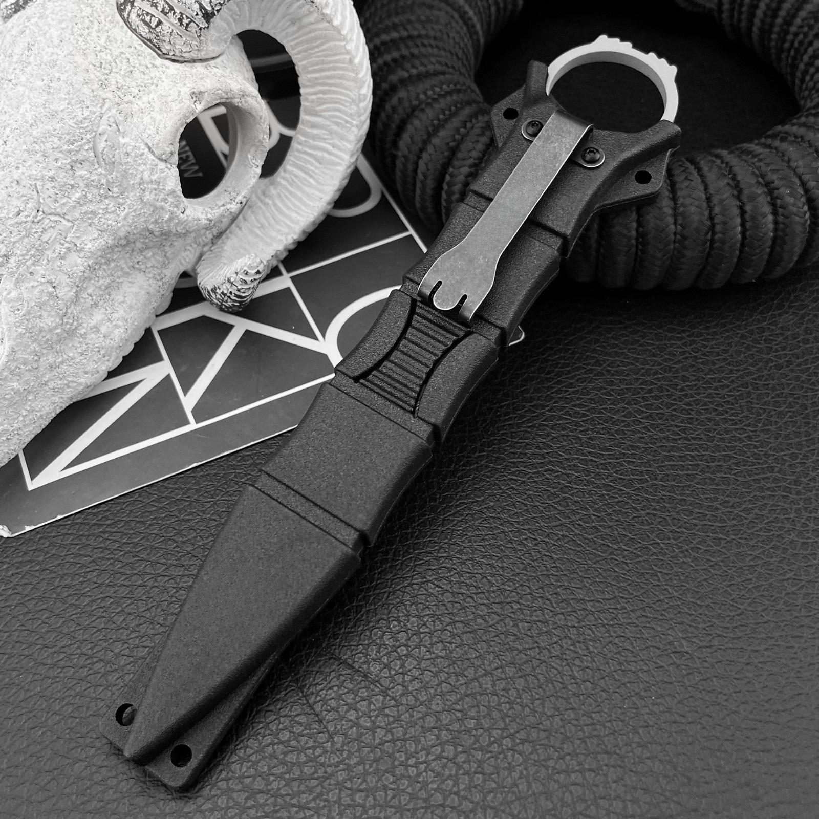 Nowy nóż ze stałym ostrzem o w – Edc Concealed Carry Knife recenzja i cena