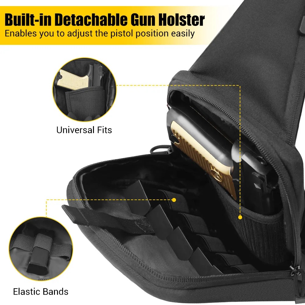 Ukryta torba na broń do noszen – Edc Concealed Carry Holster recenzja i cena