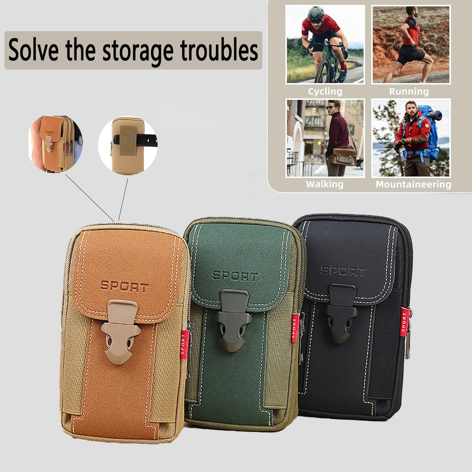 TRALOW Wielokieszeniowa Torba  – Edc Carry Pocket Pouch recenzja i cena