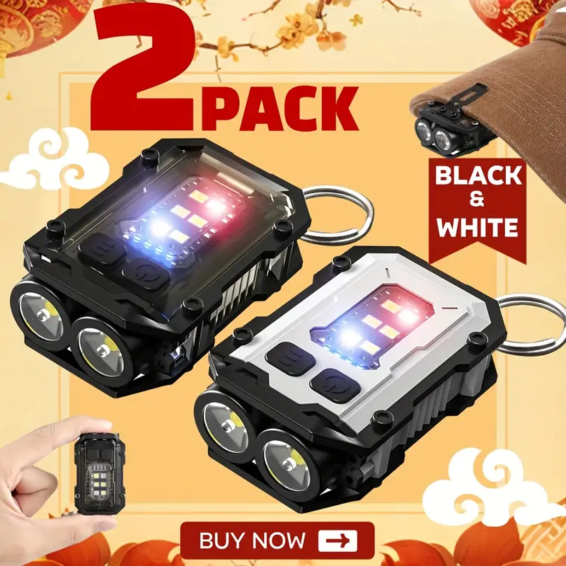 Latarka klipsowa, ładowalna, m – Keychain Flashlight recenzja i cena