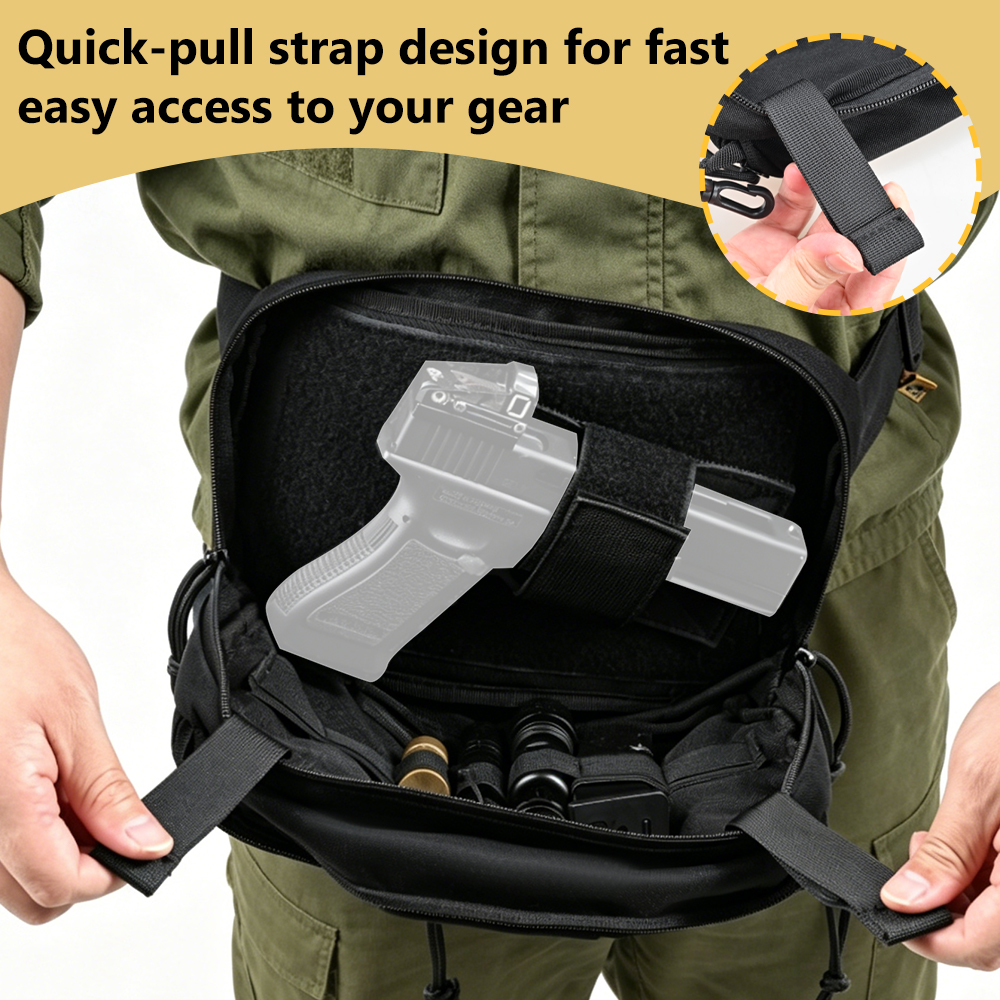 Taktyczna torba na pistolet do – Edc Carry Fanny Pack recenzja i cena