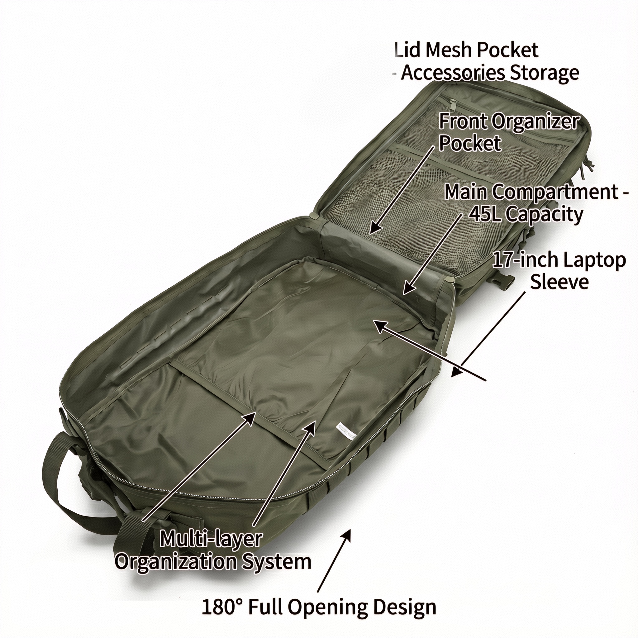 Męski plecak taktyczny 45L Mol – Edc Carry Bag For Men recenzja i cena