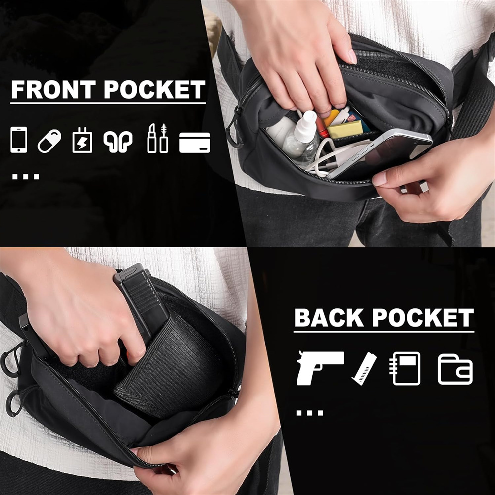 Uniwersalna torba na pistolet  – Edc Carry Fanny Pack recenzja i cena