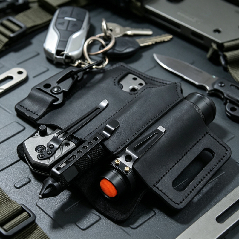 Skórzana kabura EDC z PU, orga – Edc Carry Pocket Pouch recenzja i cena