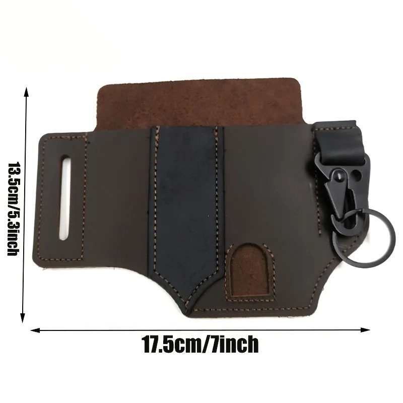 Skórzana kabura EDC z PU, orga – Edc Carry Pocket Pouch recenzja i cena