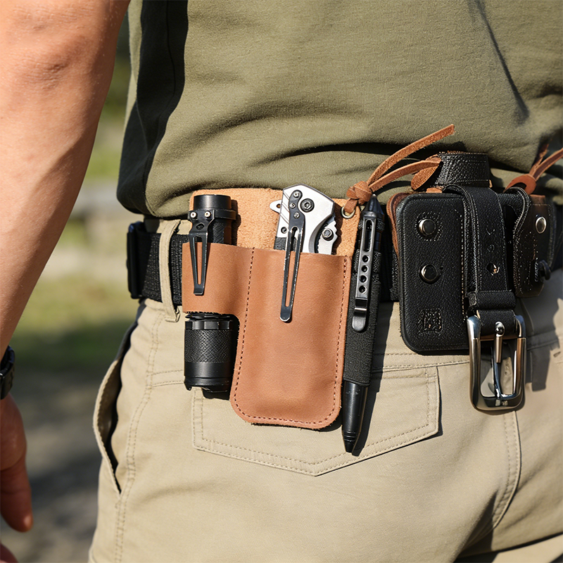 Skórzane etui EDC na latarkę i – Edc Carry Knife recenzja i cena