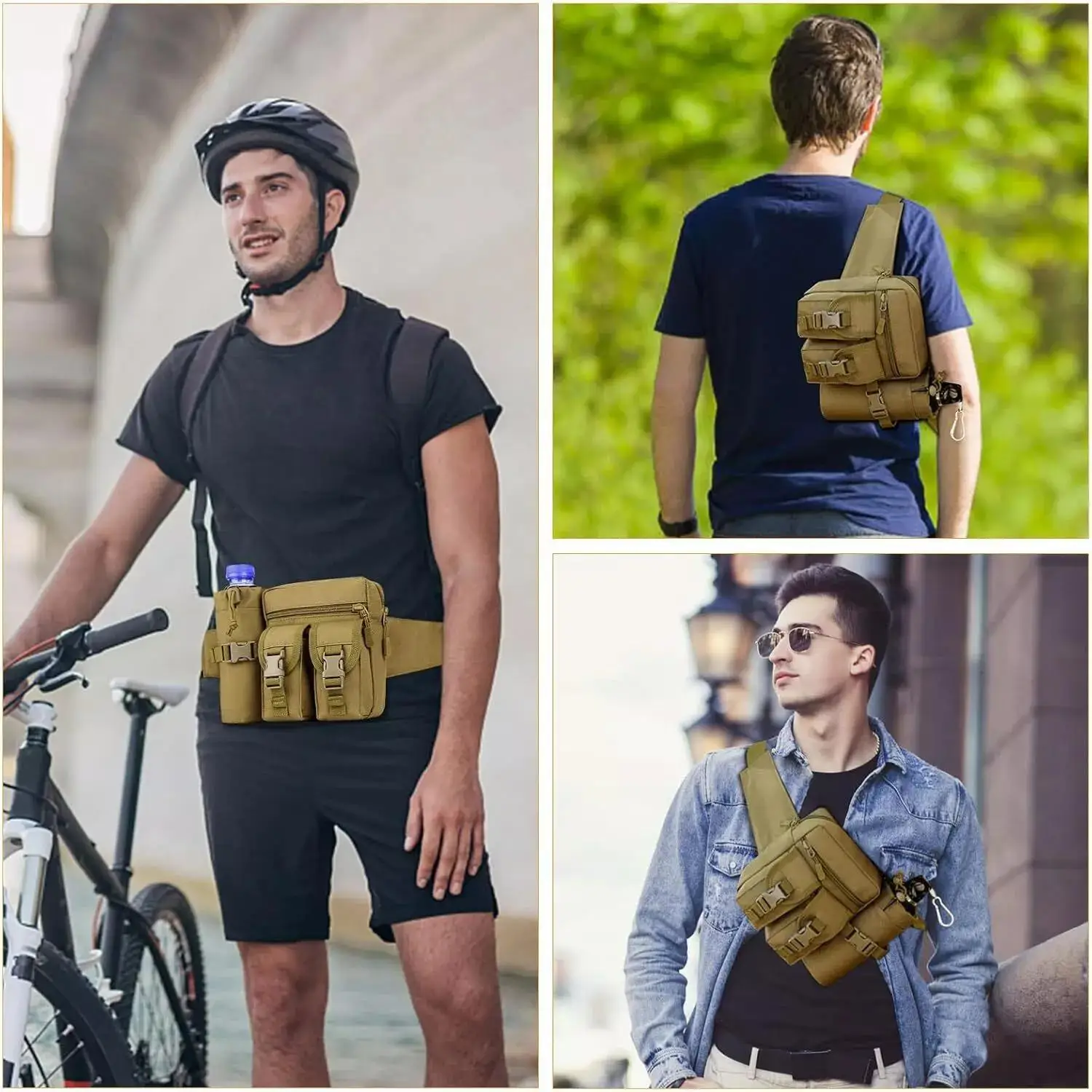 Taktyczna nerka męska do ukryt – Edc Carry Fanny Pack recenzja i cena