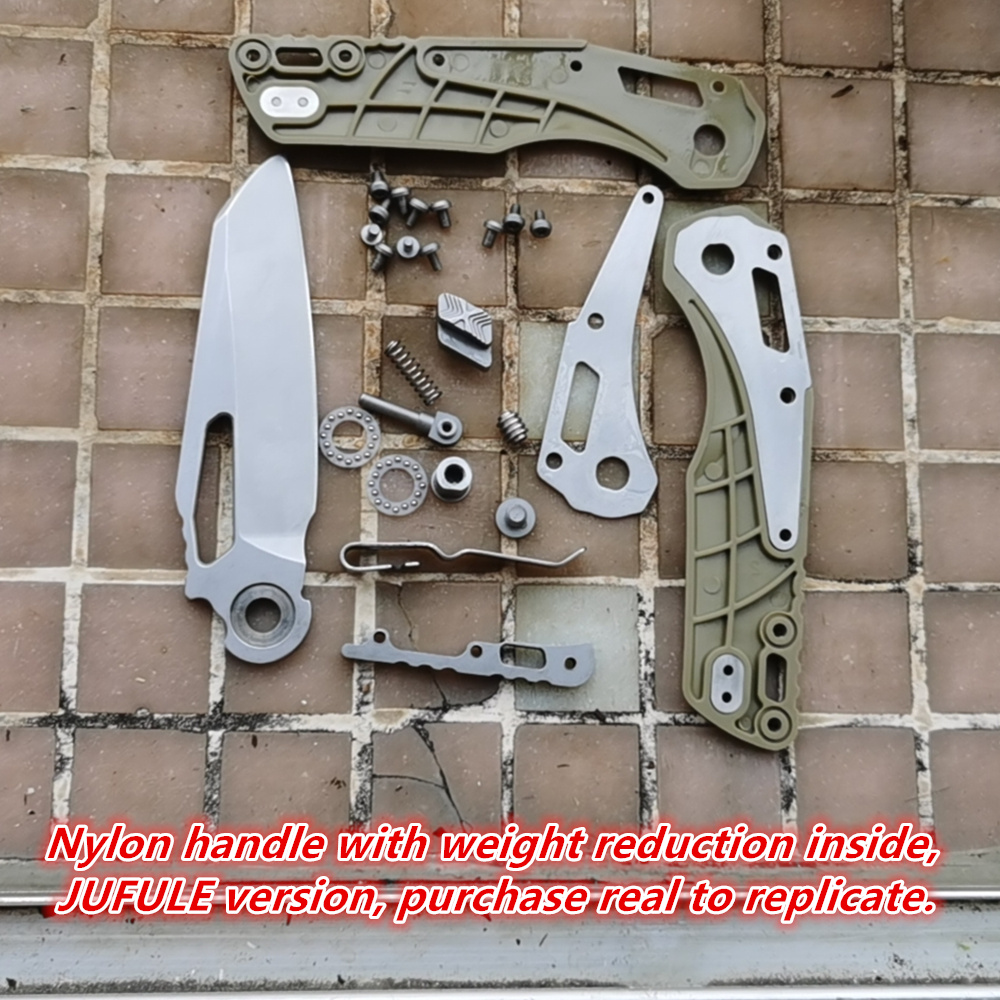Nóż składany JUFULE z nylonową – Edc Carry Pocket Knife recenzja i cena