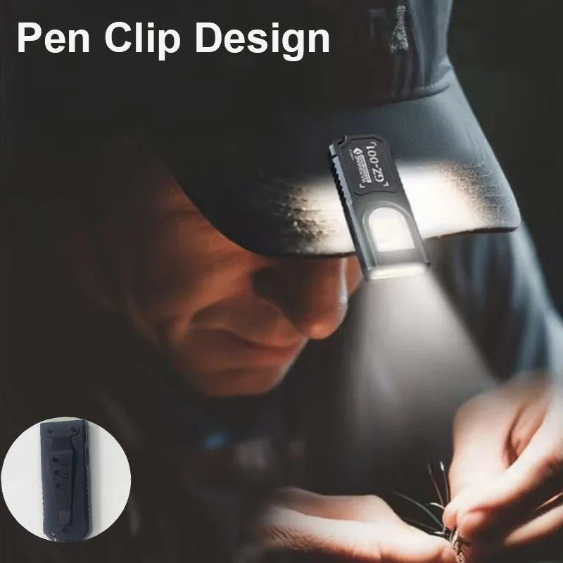 Mocna Mini Latarka LED COB z B – Keychain Flashlight recenzja i cena