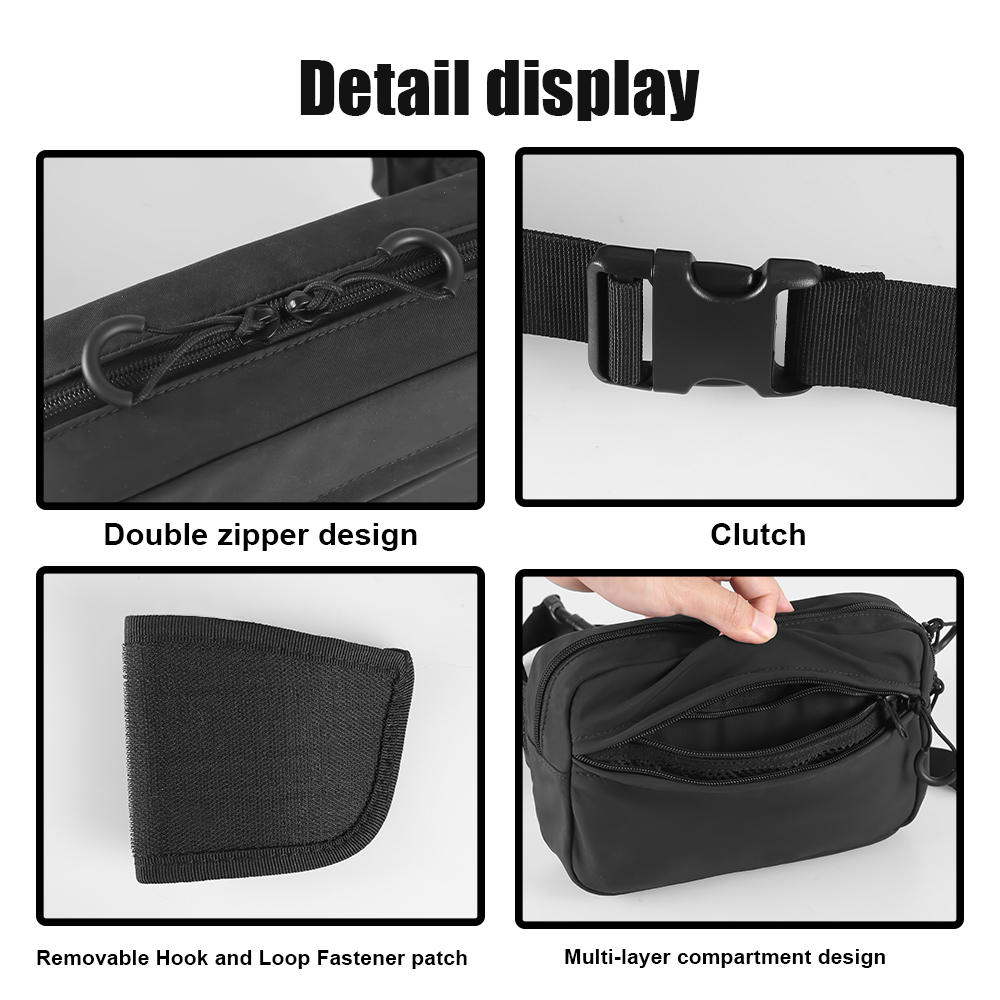 Taktyczna torba biodrowa do uk – Edc Carry Fanny Pack recenzja i cena