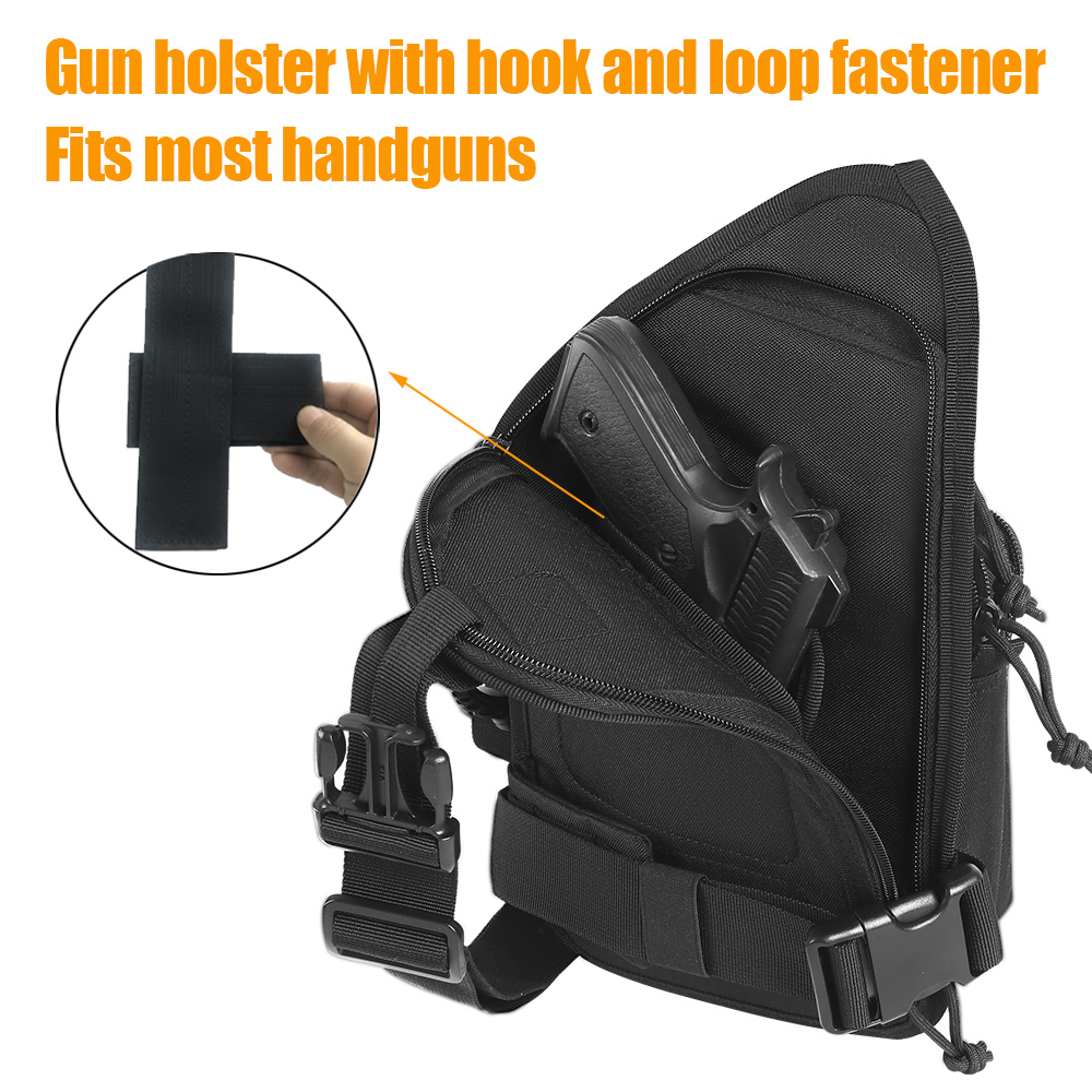 Torba do ukrytego noszenia, ta – Edc Concealed Carry Sling Bag recenzja i cena