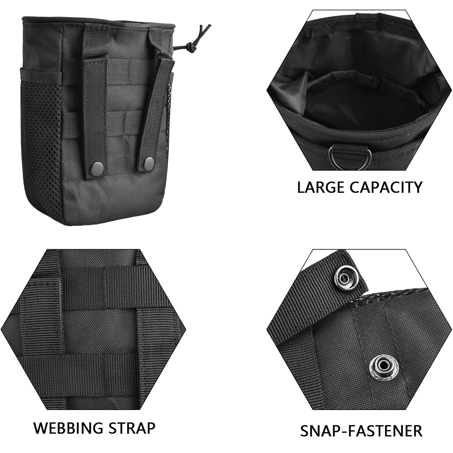 Wytrzymała torba Molle CZHIYAO – Edc Carry Pocket Pouch recenzja i cena