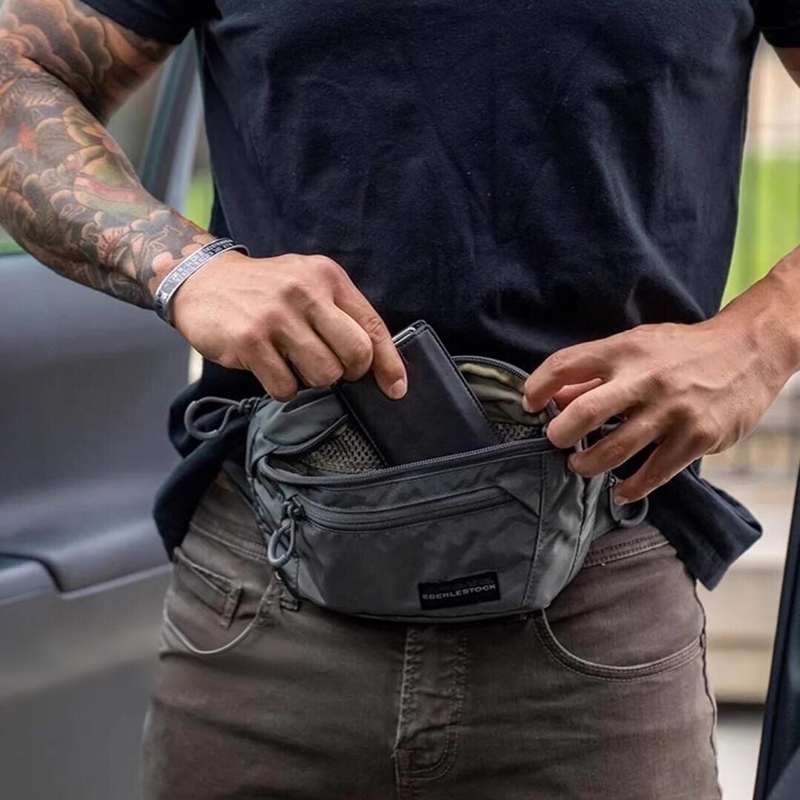 Męska torba biodrowa z regulow – Edc Carry Fanny Pack recenzja i cena