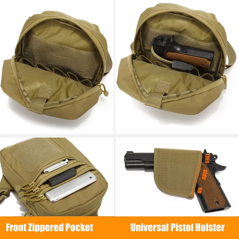 Nowa Taktyczna Torba na Klatkę – Edc Concealed Carry Holster recenzja i cena