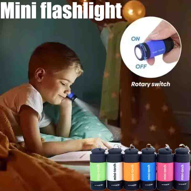 Mini latarka kempingowa ładowa – Keychain Flashlight recenzja i cena