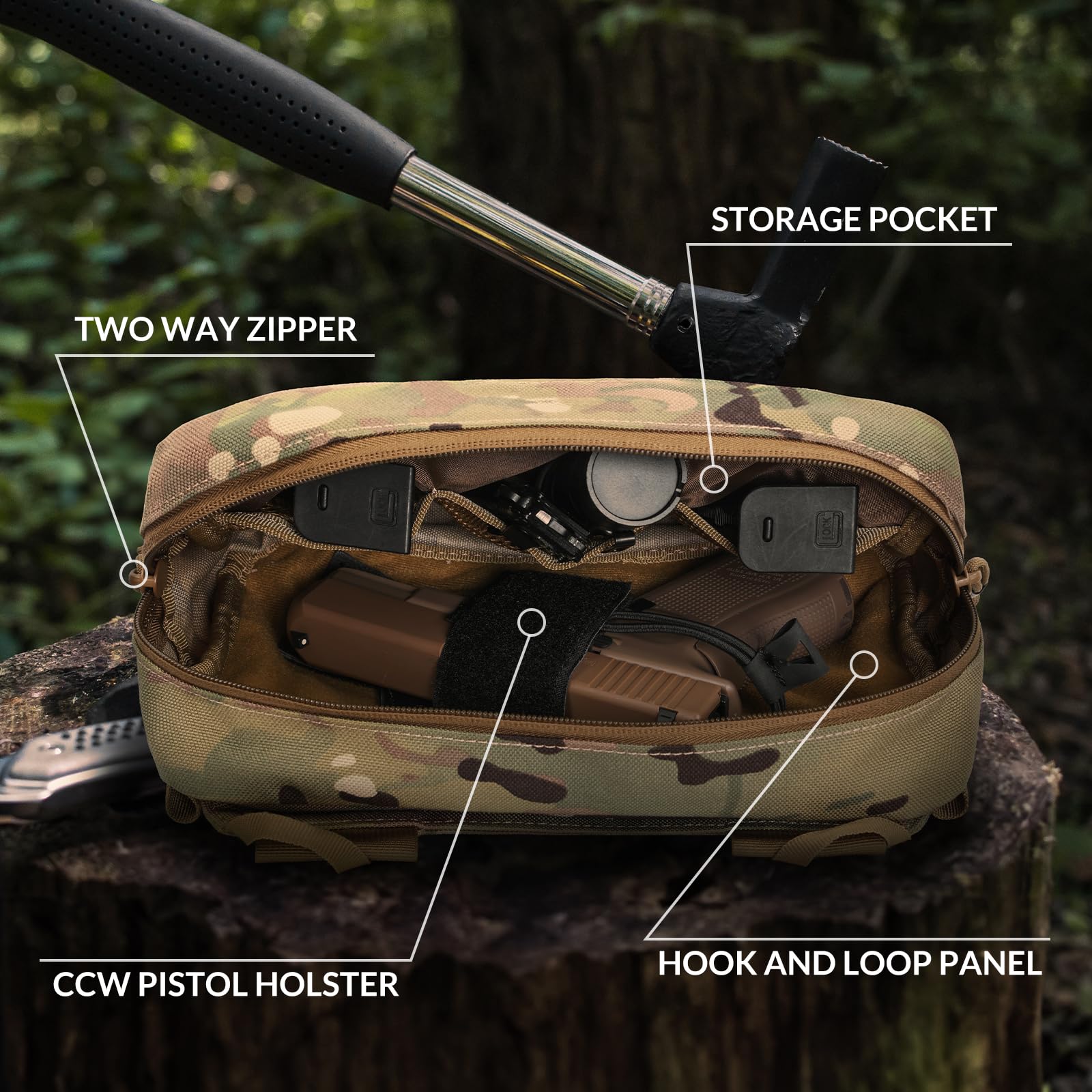 Taktyczna saszetka biodrowa, u – Edc Concealed Carry Sling Bag recenzja i cena