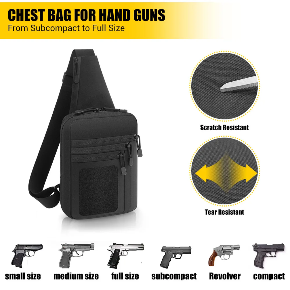Taktyczna torba na pistolet, k – Edc Concealed Carry Holster recenzja i cena
