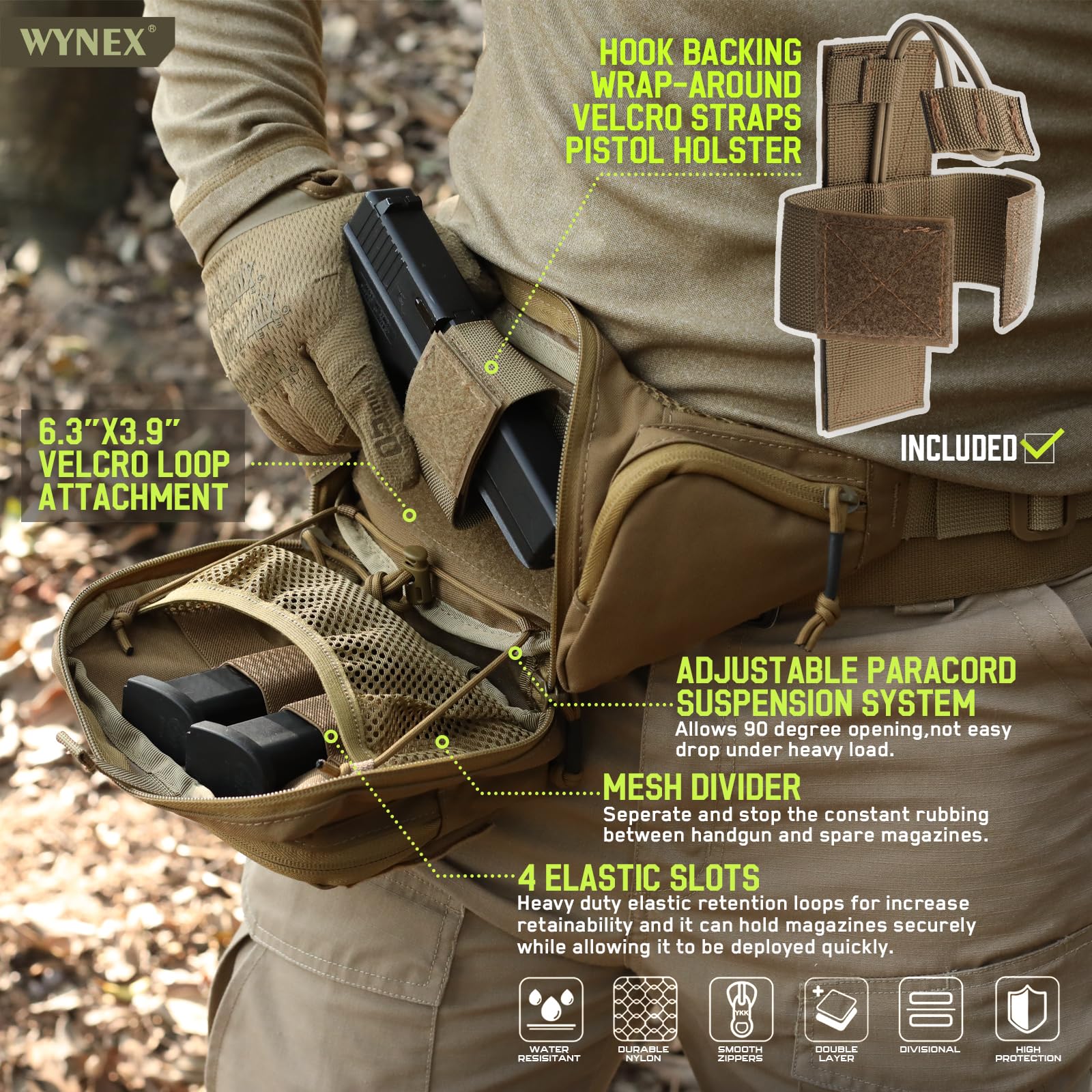 Taktyczna saszetka biodrowa do – Edc Carry Fanny Pack recenzja i cena