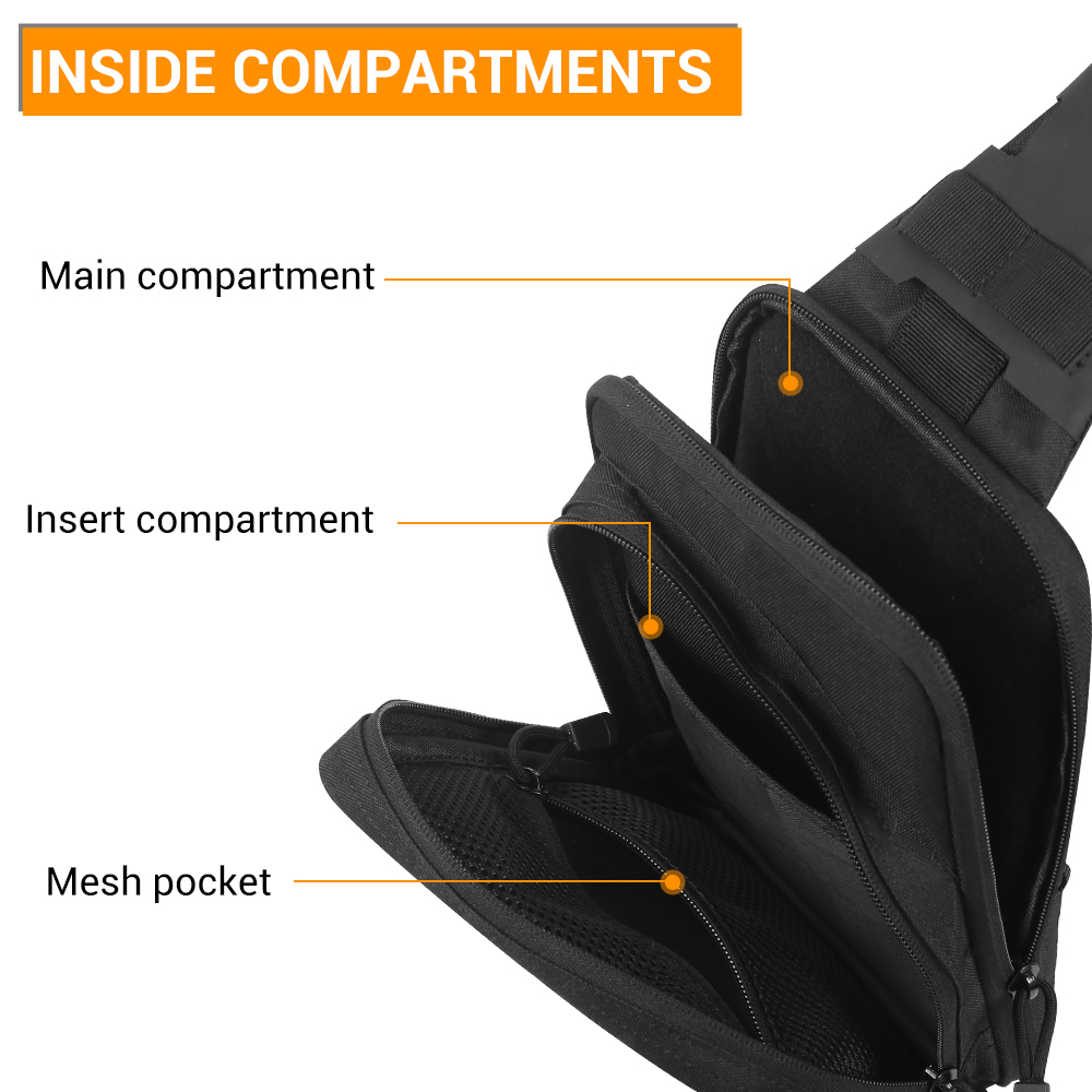 Taktyczna torba na pistolet do – Edc Concealed Carry Sling Bag recenzja i cena