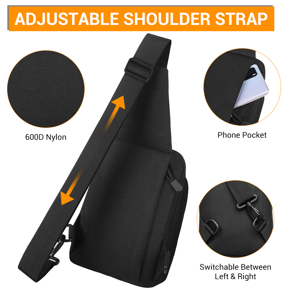 Taktyczna torba na pistolet do – Edc Concealed Carry Sling Bag recenzja i cena
