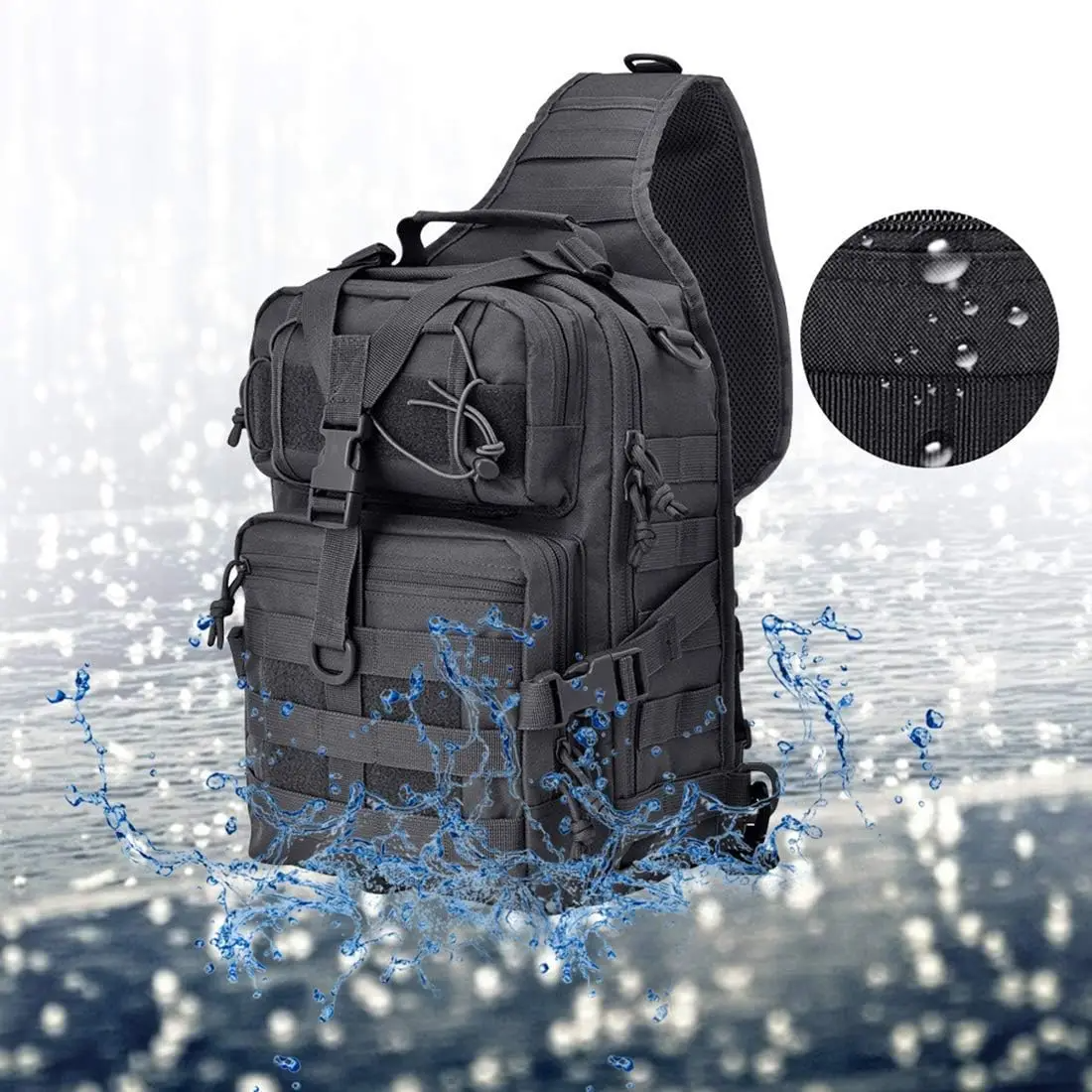 Taktyczny plecak slingowy na r – Edc Concealed Carry Sling Bag recenzja i cena