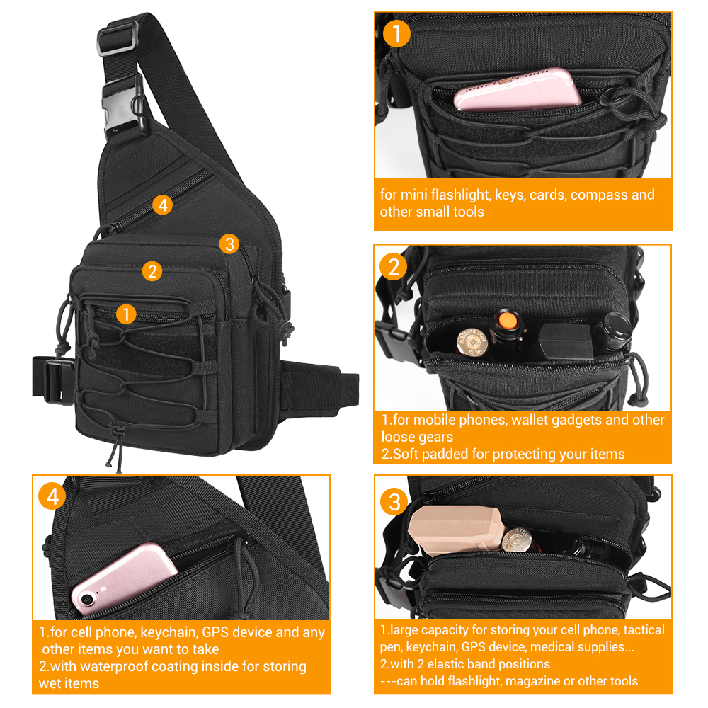 Taktyczna torba na broń, torba – Edc Concealed Carry Holster recenzja i cena